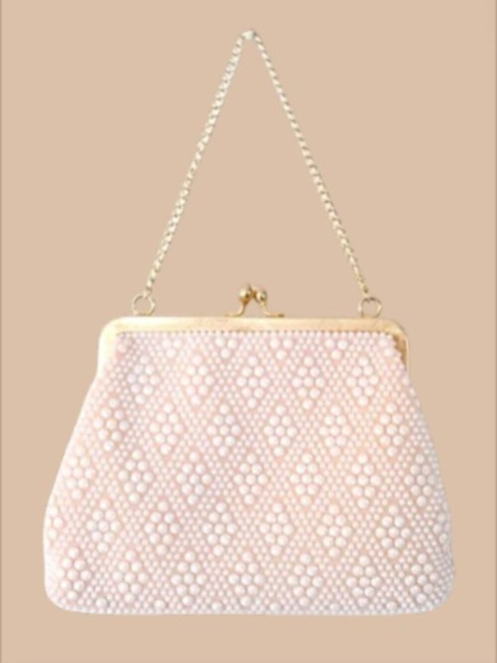 Vintage Hong Kong Bubble Bead Bag